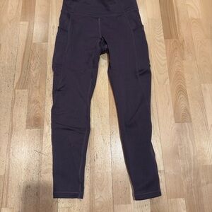 Athleta Altitude Fleece Lined Stash High Rise Legging